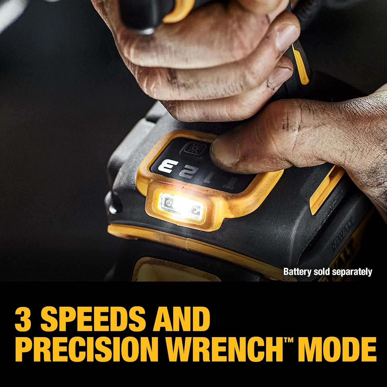 DEWALT 20V MAX XR 3 4 Inch Cordless Impact Wrench with Hog Ring Anvil, Bare Tool Only (DCF964B)6