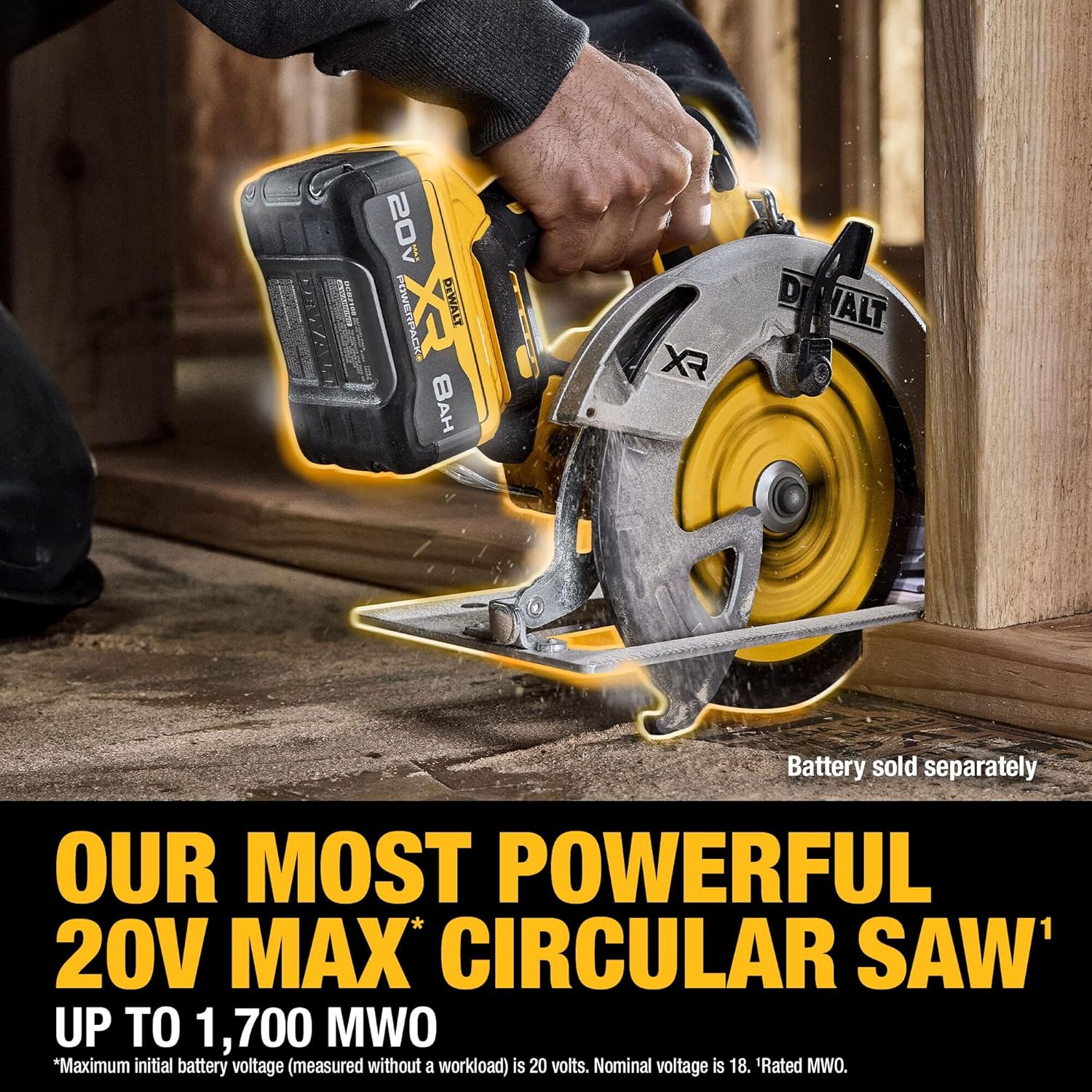 DEWALT 20V MAX XR Brushless Cordless 7-1 4 in. Circular Saw (Tool Only) (DCS590B)74