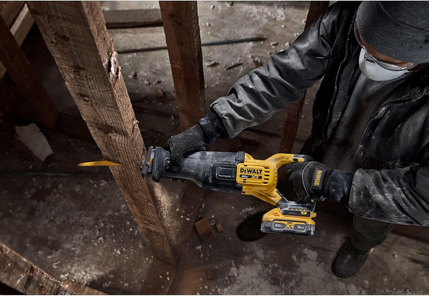 DEWALT 20V MAX XR Brushless Cordless Reciprocating Saw (Tool Only) (DCS384B)8