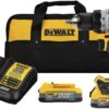 DEWALT 20V MAX XR Cordless Drill Kit, Drill and Driver, 1/2", Batteries, Charger, and Bag Included (DCD800E2)