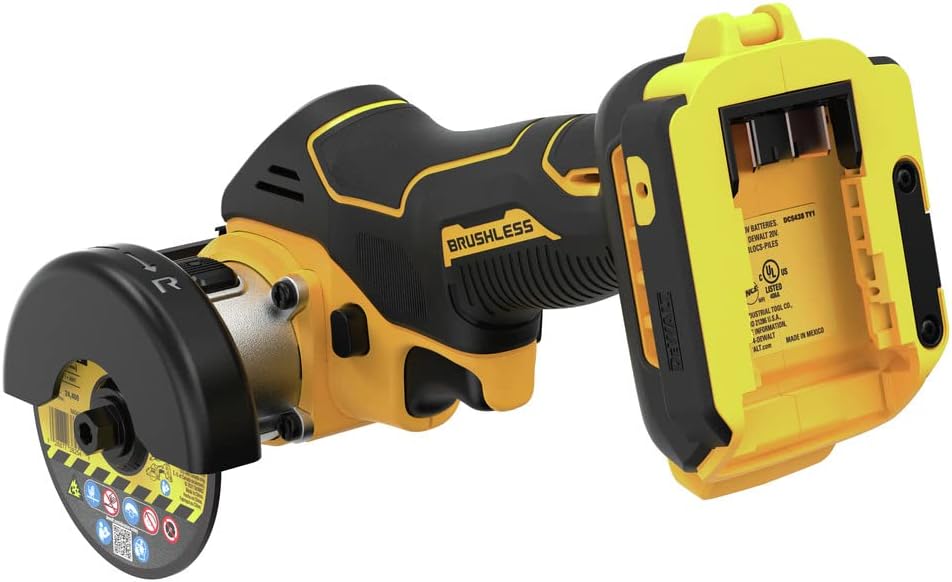 DEWALT 20V MAX XR Cut Off Tool, Brushless and Compact, Bare Tool Only (DCS438B)6