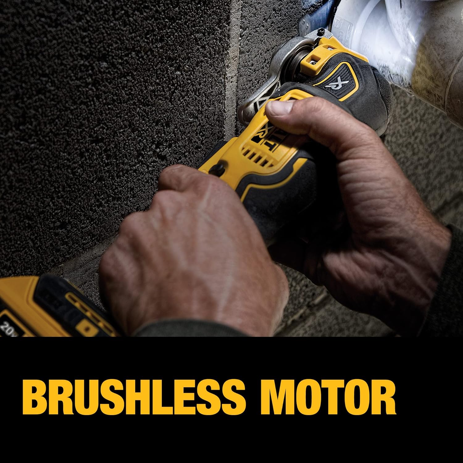 DEWALT 20V MAX XR Multi-Tool Kit, Oscillating Tool, 3-Speed, Quick Blade Change for Multi-Tool Needs, Cordless (DCS356D1)6
