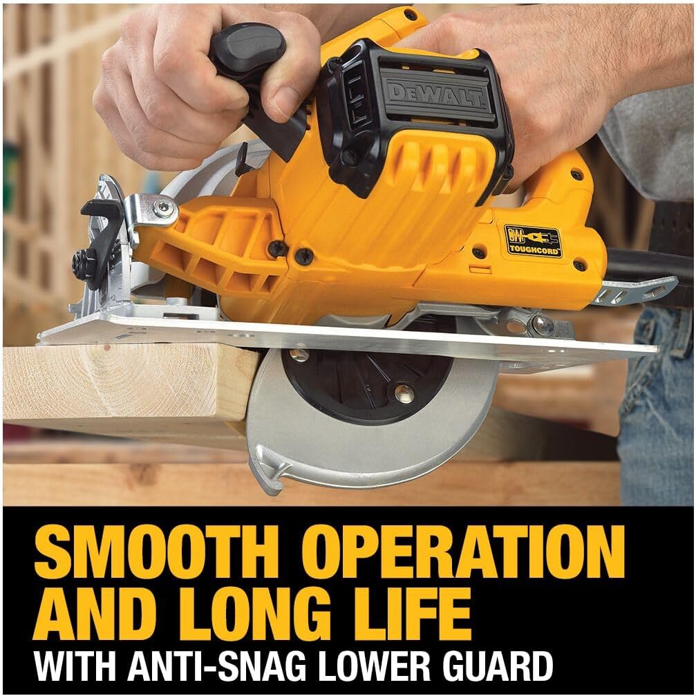 DEWALT 7-1 4-Inch Circular Saw, Lightweight, Corded (DWE575)0