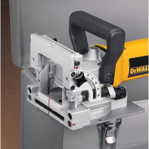 DEWALT Biscuit Joiner, 6.5 Amp, 10,000 RPM, Retractable 45 Degree Notch, For Depth Spots (DW682K)7
