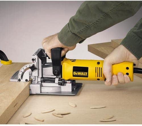 DEWALT Biscuit Joiner, 6.5 Amp, 10,000 RPM, Retractable 45 Degree Notch, For Depth Spots (DW682K)9