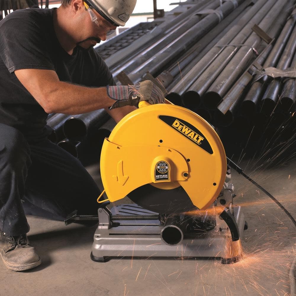 DEWALT Chop Saw, Quick-Change, 14-Inch, Old Model (D28715)5