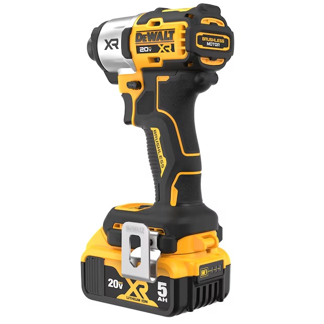 DEWALT DCF845P1 XR 20-volt Max 1 4-in Brushless Cordless Impact Driver (Battery and Charger Included with Soft Bag)10_11zon