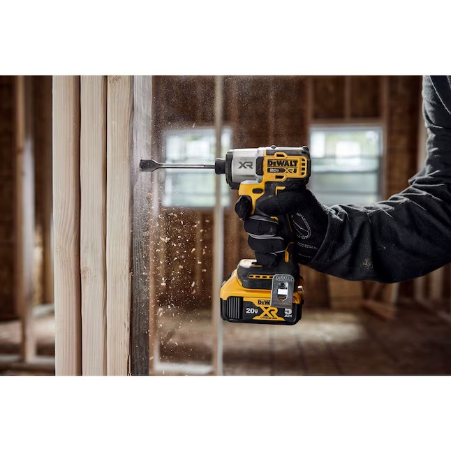 DEWALT DCF845P1 XR 20-volt Max 1 4-in Brushless Cordless Impact Driver (Battery and Charger Included with Soft Bag)14_11zon
