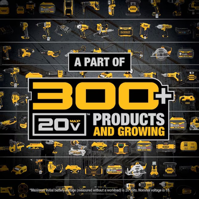 DEWALT DCF845P1 XR 20-volt Max 1 4-in Brushless Cordless Impact Driver (Battery and Charger Included with Soft Bag)16_11zon