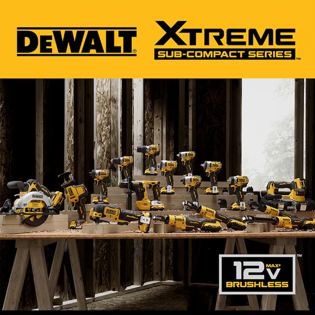 DEWALT DCF902B XTREME 12-volt Max Variable Brushless 3 8-in square Drive Cordless Impact Wrench (Battery and Charger Not Included)18_11zon