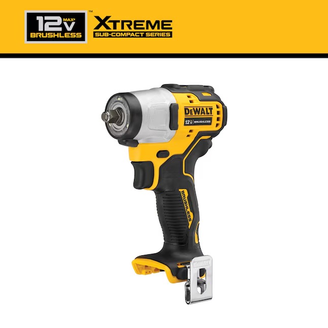 DEWALT DCF902B XTREME 12-volt Max Variable Brushless 3 8-in square Drive Cordless Impact Wrench (Battery and Charger Not Included)1_11zon