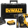 DEWALT DCH273P2 20V Max Brushless SDS Rotary Hammer with 5 Ah Batteries