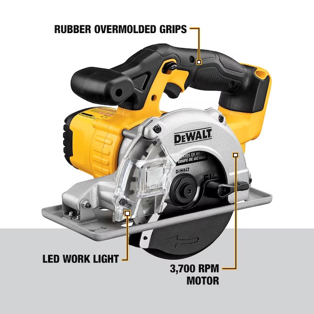 DEWALT DCS373B 20V Max Lithium Ion Metal Cutting Circular Saw (Tool Only)1_11zon