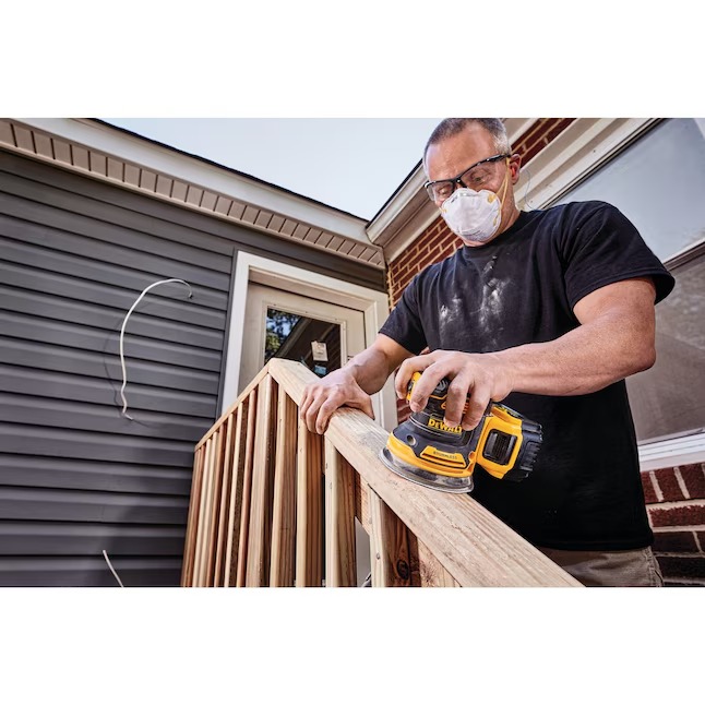 DEWALT DCW210C1 XR 20 Volts Brushless Variable Random Orbital Cordless Sander with Dust Management (Battery Included)12_11zon