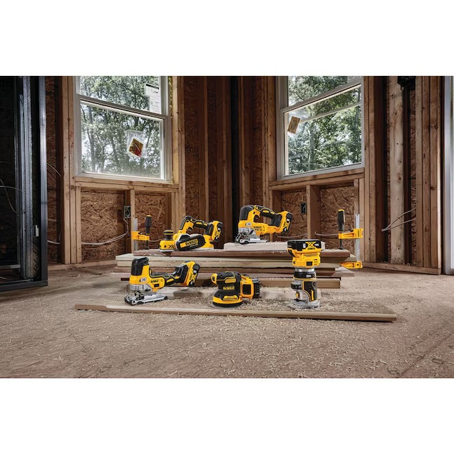 DEWALT DCW210C1 XR 20 Volts Brushless Variable Random Orbital Cordless Sander with Dust Management (Battery Included)19_11zon