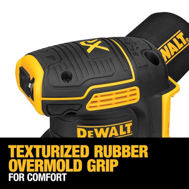 DEWALT DCW210C1 XR 20 Volts Brushless Variable Random Orbital Cordless Sander with Dust Management (Battery Included)2_11zon