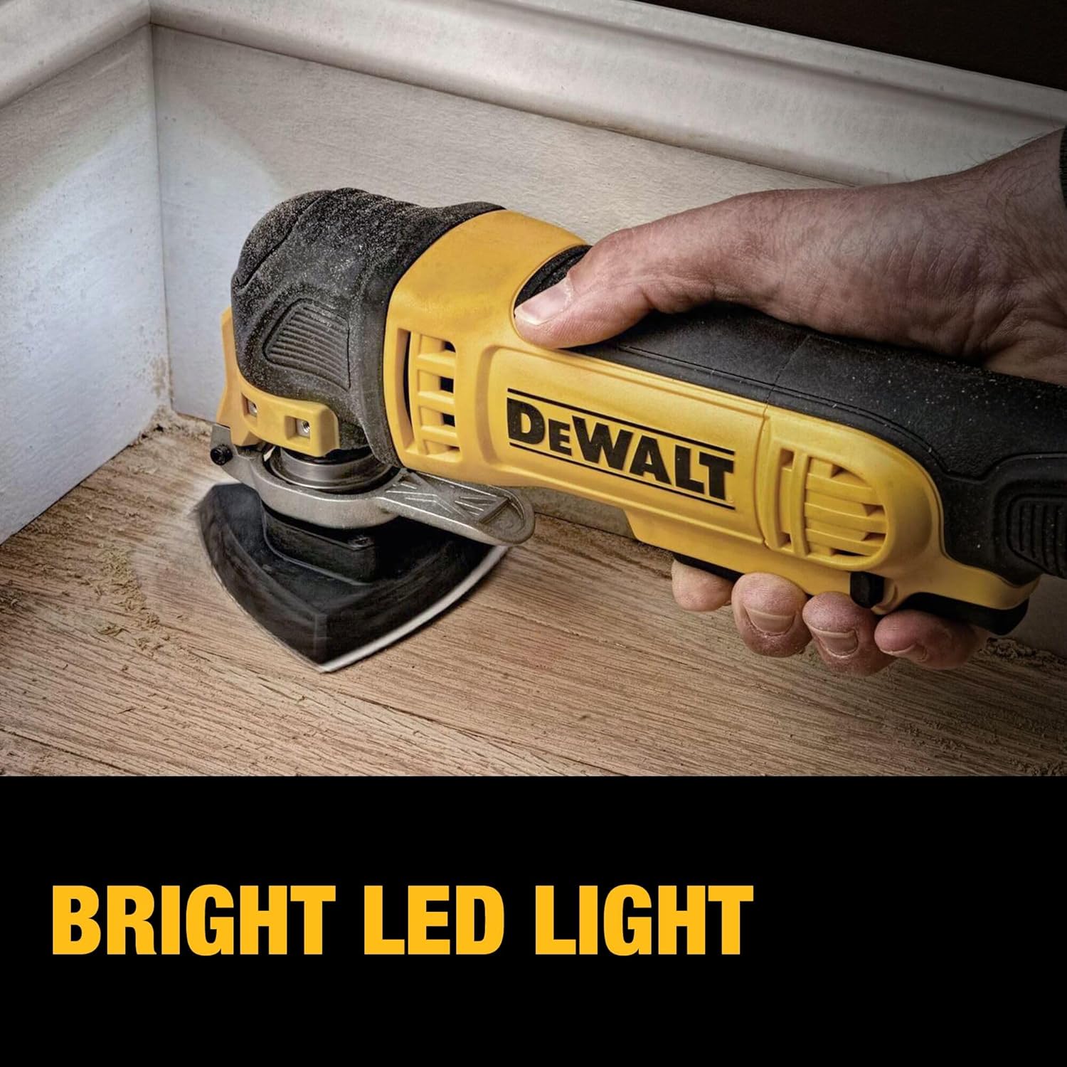 DEWALT DWE315SK Oscillating Multi-Tool Kit, Yellow3