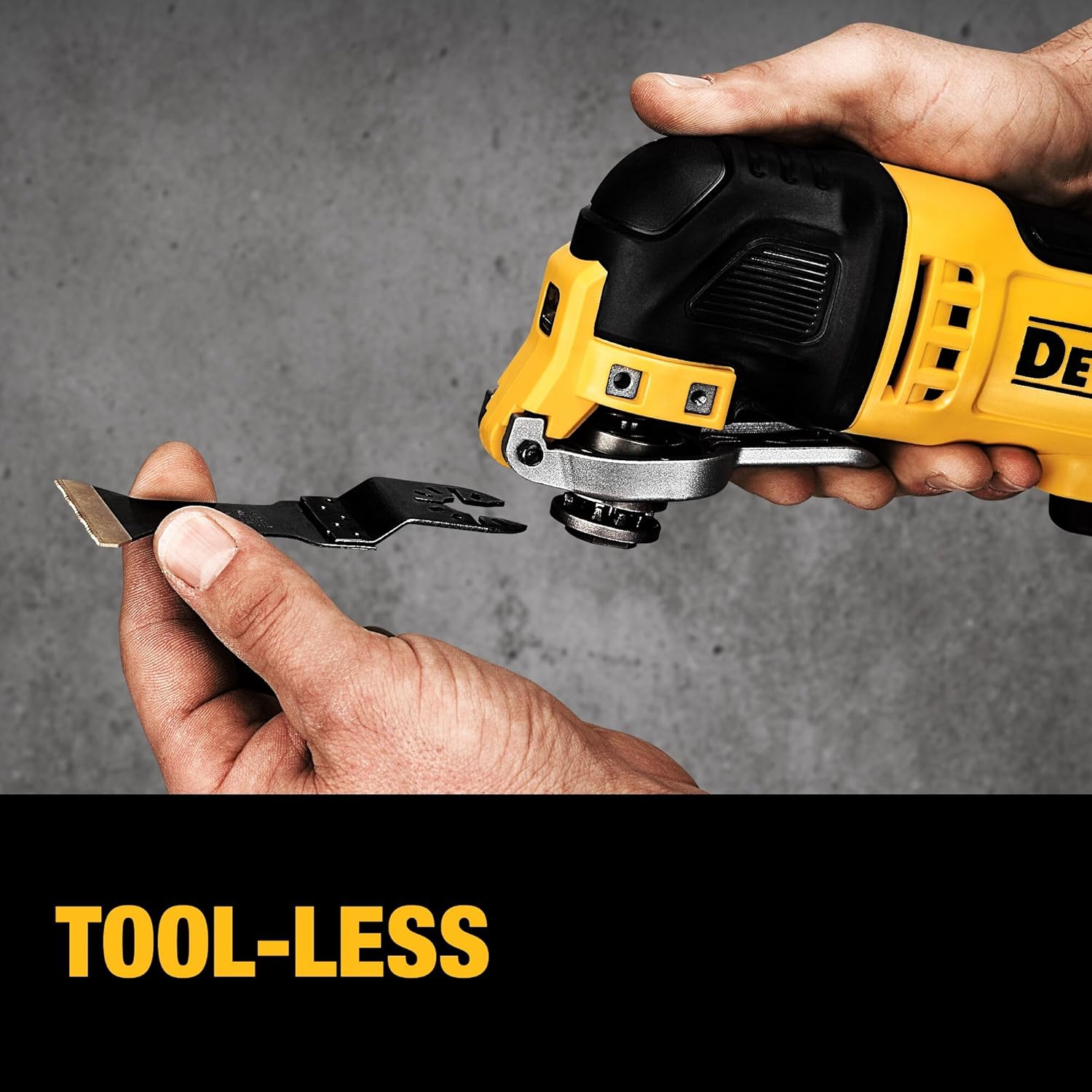 DEWALT DWE315SK Oscillating Multi-Tool Kit, Yellow9
