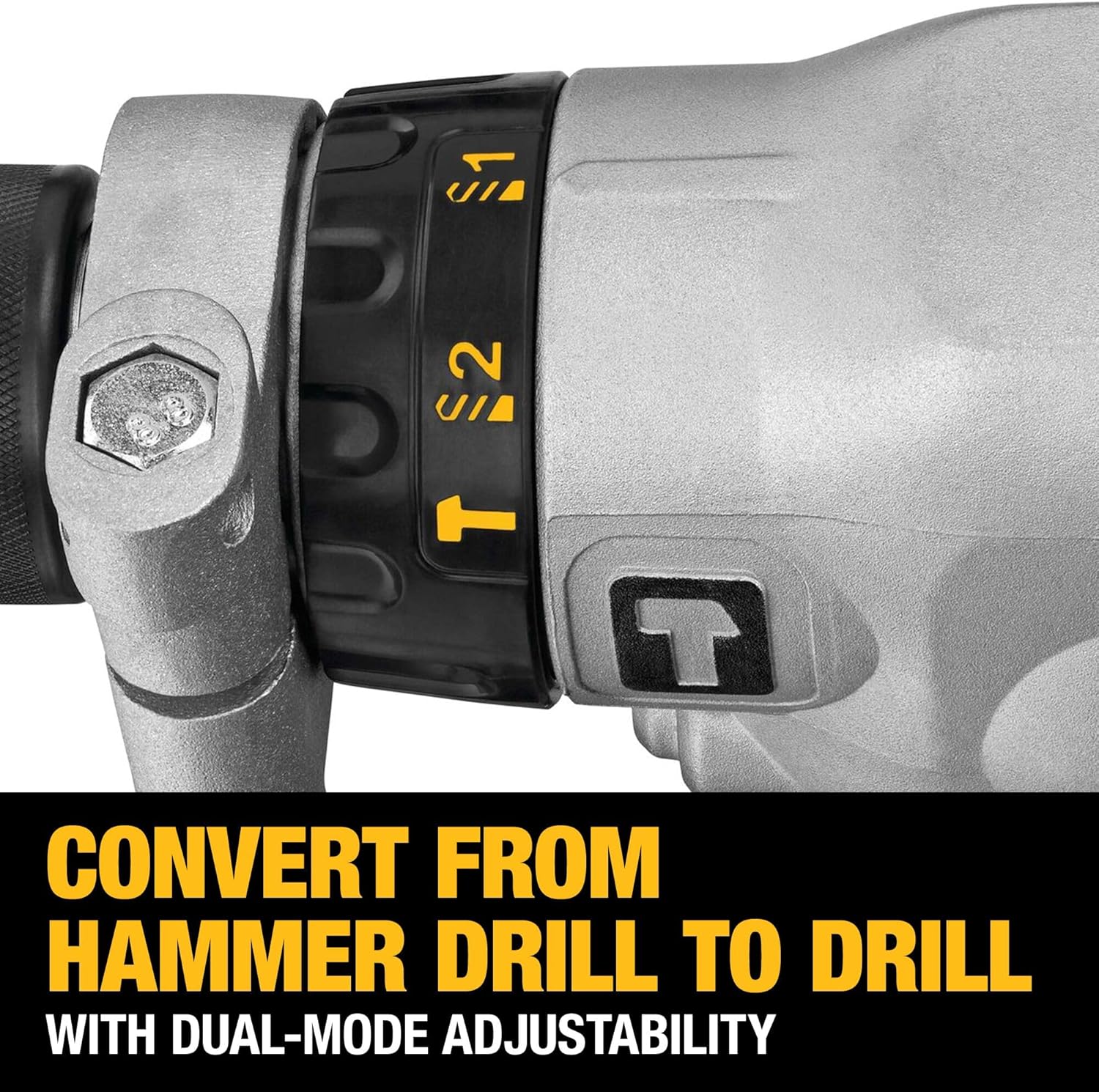 DEWALT Hammer Drill, 1 2-Inch, 10-Amp, Pistol Grip (DWD520)0
