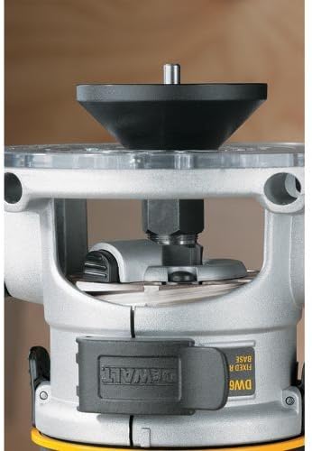 DEWALT Router, Fixed and Plunge Base Kit, Soft Start, 12-Amp, 24,000 RPM, Variable Speed Trigger, Corded (DW618PKB)7