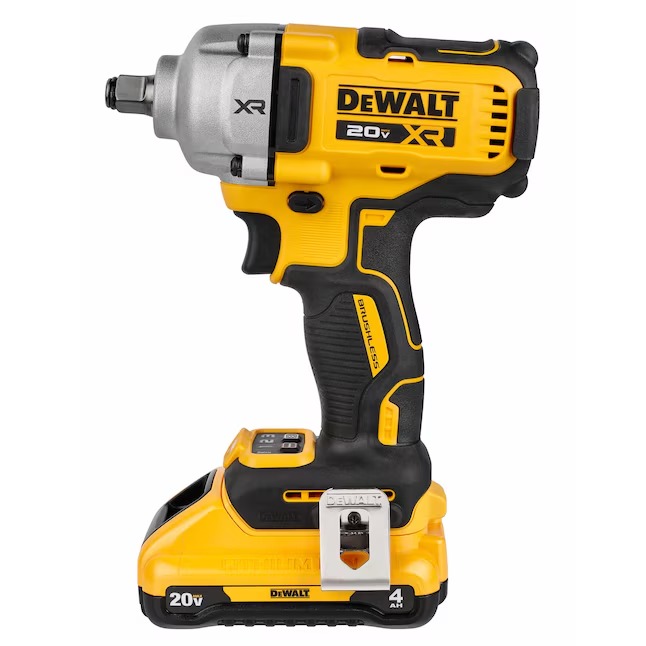 DEWALT XR 20-volt Max Variable Brushless 1 2-in Drive Cordless Impact Wrench (Battery and Charger Included)12_11zon