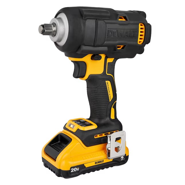 DEWALT XR 20-volt Max Variable Brushless 1 2-in Drive Cordless Impact Wrench (Battery and Charger Included)15_11zon