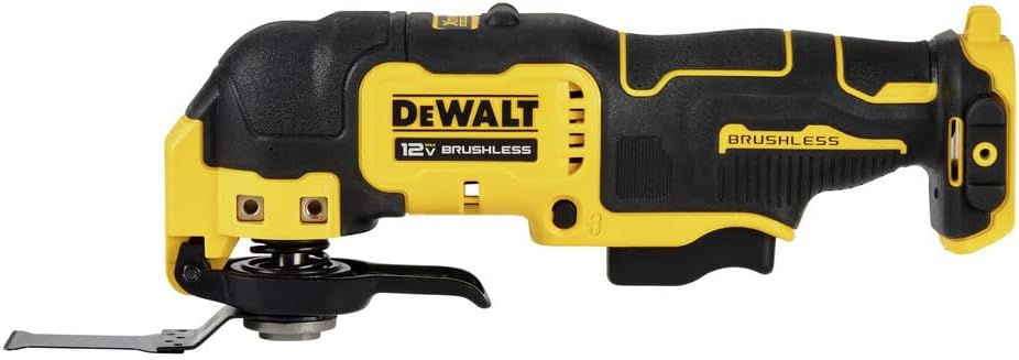 DEWALT XTREME 12V MAX Brushless Cordless Oscillating Tool with Blades and Adaptor, Bare Tool Only (DCS353B)1