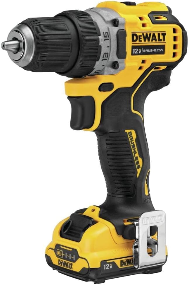 DEWALT XTREME 12V MAX Cordless Drill Driver Kit, 3 8-Inch (DCD701F2) DEWALT XTREME 12V MAX Cordless Drill Driver Kit, 3 8-Inch (DCD701F2)