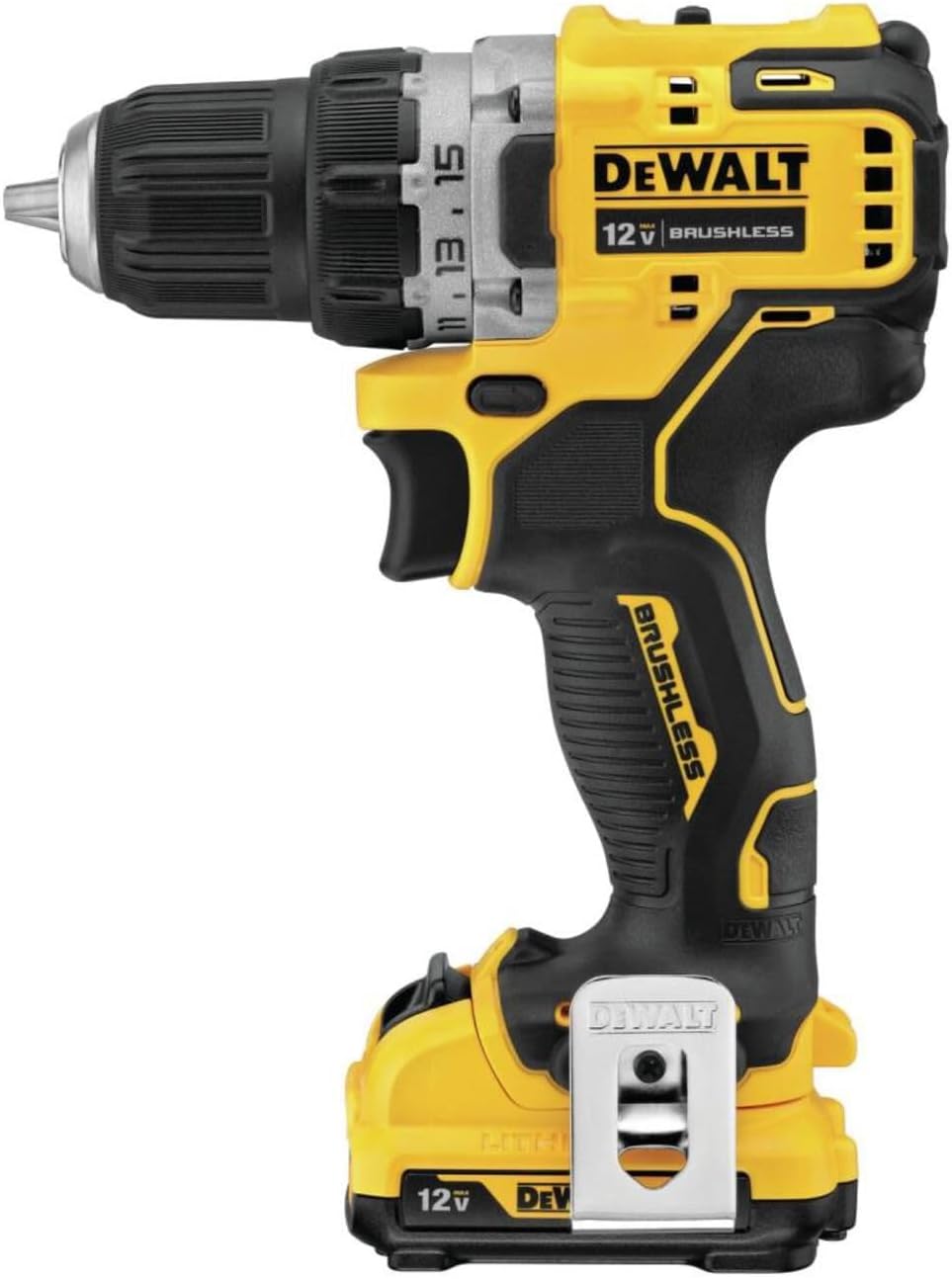 DEWALT XTREME 12V MAX Cordless Drill Driver Kit, 3 8-Inch (DCD701F2)11