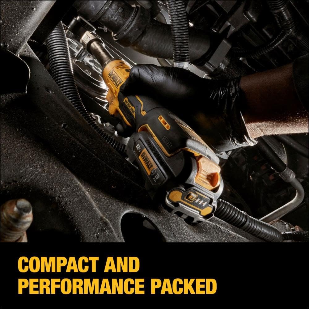 DEWALT XTREME 12V MAX Cordless Ratchet, Brushless,3 8 in., Extended Reach, Tool Only (DCF503EB)5