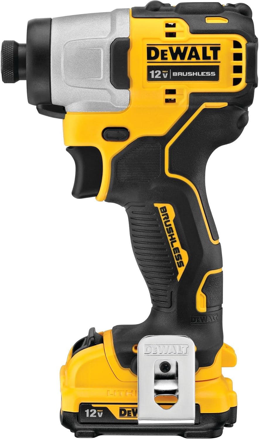 DEWALT XTREME 12V MAX Impact Driver Kit, 1 4-Inch (DCF801F2)3