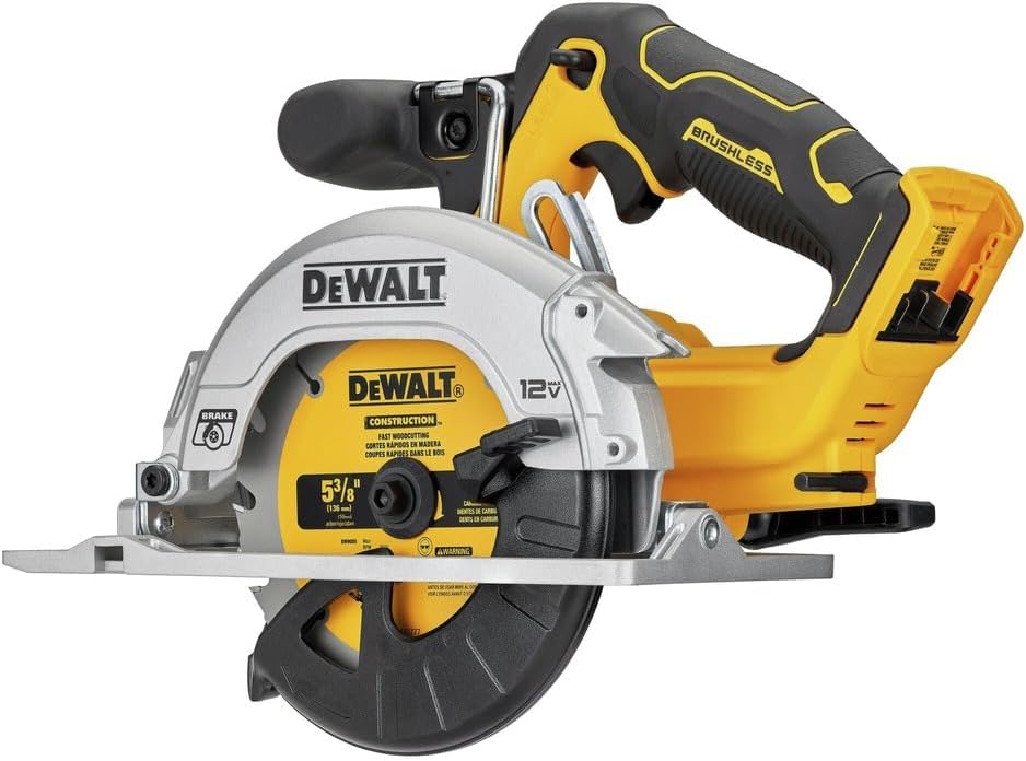 DEWALT XTREME™ 12V MAX BRUSHLESS 5-3 8 CIRCULAR SAW (Tool Only) (DCS512B)5