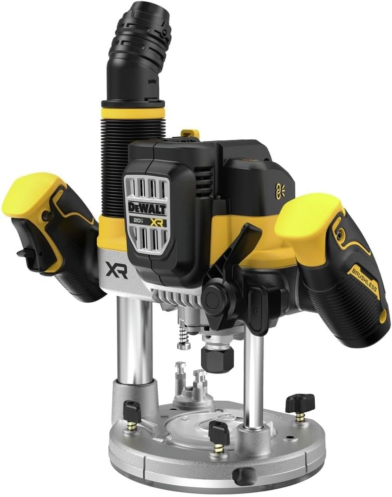 Dewalt DCW620B 20V MAX XR Brushless 2-1 4 Peak HP Lithium-Ion Cordless Plunge Router (Tool Only)2