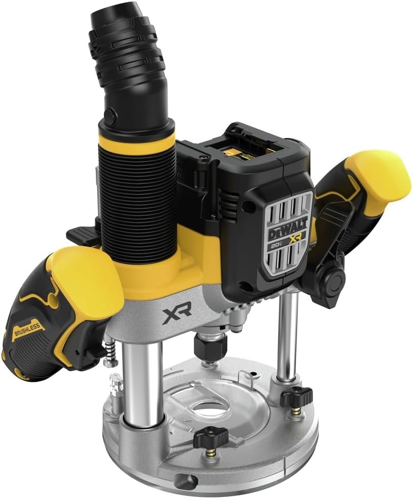 Dewalt DCW620B 20V MAX XR Brushless 2-1 4 Peak HP Lithium-Ion Cordless Plunge Router (Tool Only)3