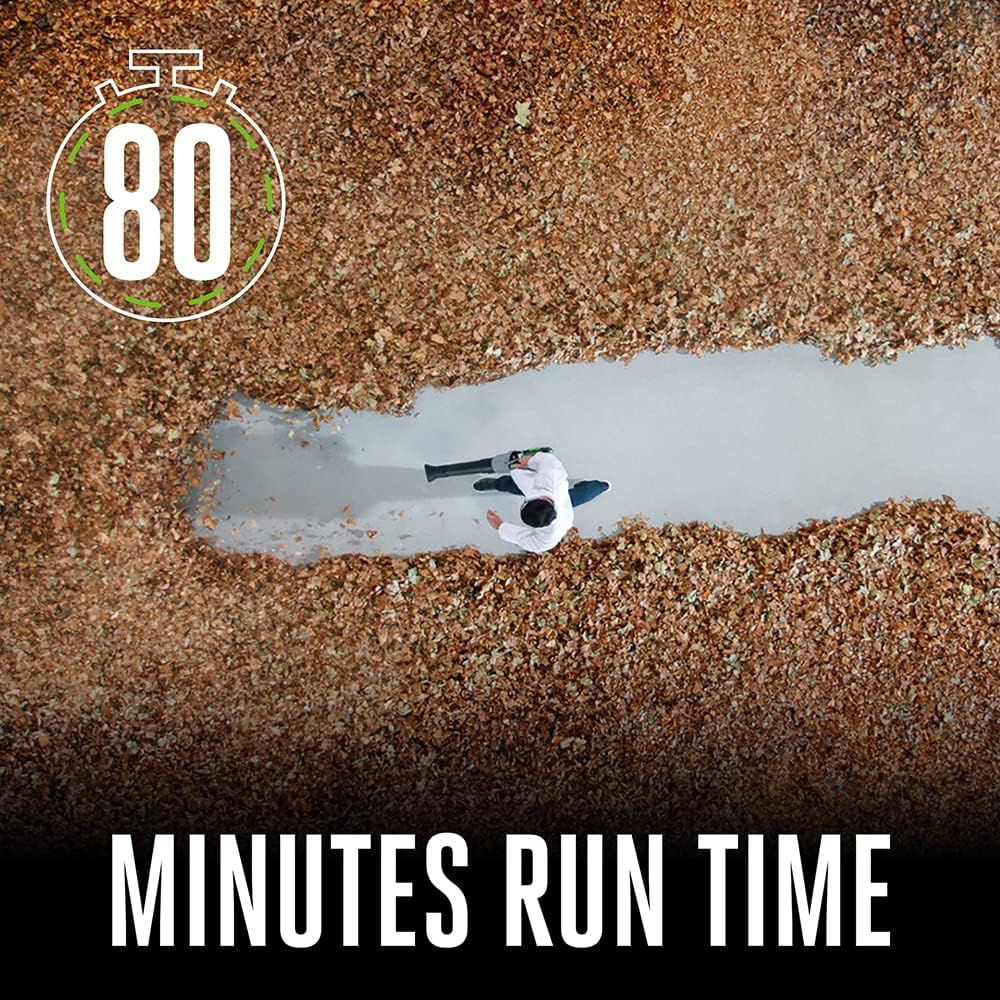 EGO POWER+ Leaf Blower, Cordless Electric 670 CFM, Includes 56V 4.0Ah Battery and Charger - LB67033