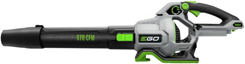 EGO Power+ Leaf Blower, Cordless Electric 670 CFM, Battery and Charger Not Included - LB670011