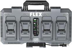 FLEX 24V 1120W 4-Port Simultaneous Lithium-Ion Battery Rapid Charger (280W Per Port) - FX0451-Z
