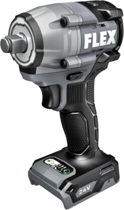 FLEX 24V Brushless Cordless 1 2-Inch 450 Ft-Lbs Torque Compact Impact Wrench Tool Only, Battery and Charger Not Included - FX1431-Z
