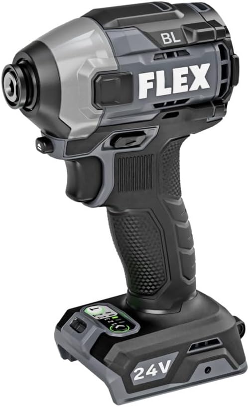 FLEX 24V Brushless Cordless 1 4-Inch 2,500 In-Lbs Torque Quick Eject Hex Impact Driver Multi-Mode Tool Only, Battery and Charger Not Included - FX1371A-Z FLEX 24V Brushless Cordless 1/4-Inch 2,500 In-Lbs Torque Quick Eject Hex Impact Driver Multi-Mode Tool Only, Battery and Charger Not Included - FX1371A-Z