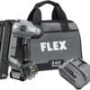 FLEX 24V Brushless Cordless 18 Gauge 5/8-inch to 2-1/8-inch Brad Nailer Kit with 2.5Ah Lithium Battery and 160W Fast Charger - FX4331-1A