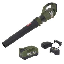 FULL BOAR B4111T1 40-volt 506-CFM 110-MPH Battery Handheld Leaf Blower 2 Ah (Battery and Charger Included)