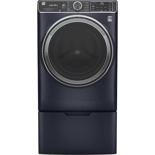 GE Universal laundry pedestal ( Sapphire Blue ) with Storage Drawer1_11zon