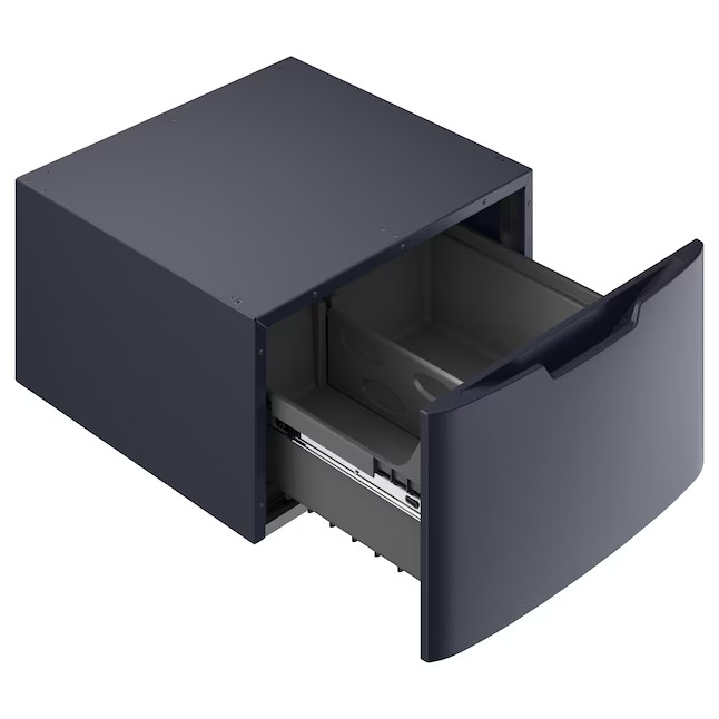 GE Universal laundry pedestal ( Sapphire Blue ) with Storage Drawer5_11zon