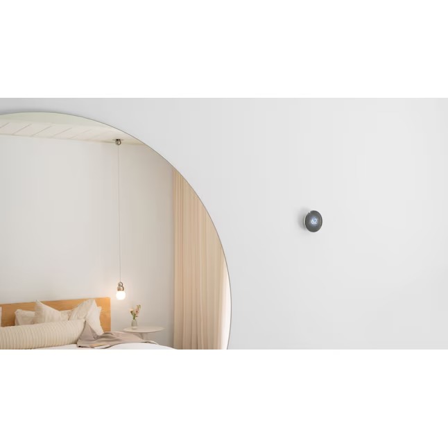 Google Nest Learning Thermostat (4th Gen) with Temp Sensor - Polished Obsidian - GA05169-US16_11zon