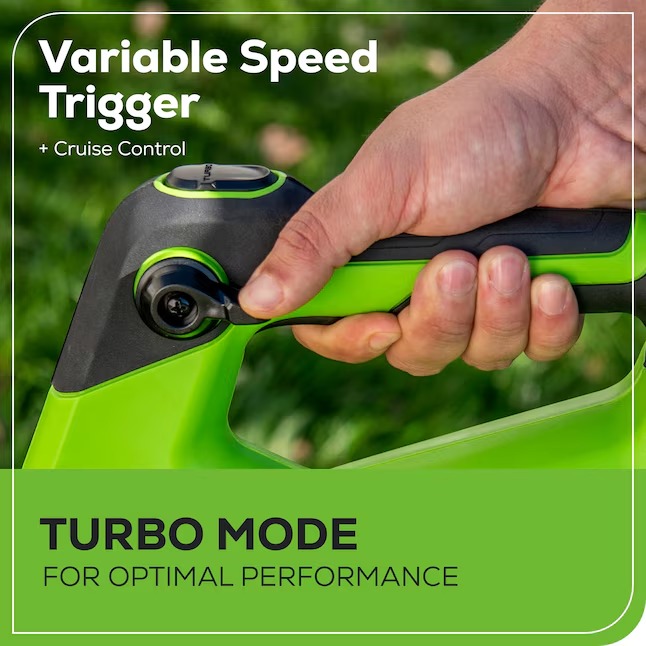 Greenworks BL48L4410 24-volt 585-CFM 140-MPH Battery Handheld Leaf Blower 4 Ah (Battery and Charger Included)0_11zon
