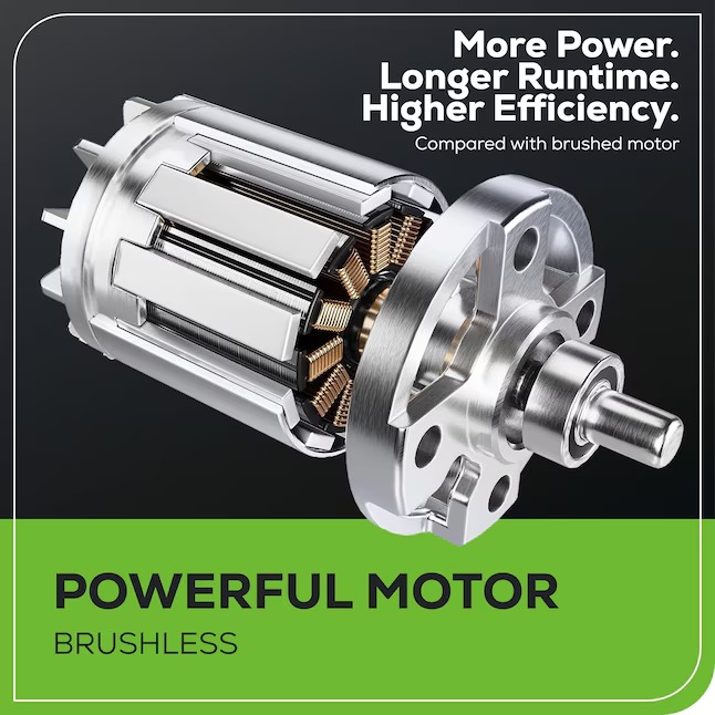 Greenworks BL48L4410 24-volt 585-CFM 140-MPH Battery Handheld Leaf Blower 4 Ah (Battery and Charger Included)7_11zon