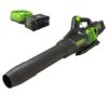 Greenworks BL80L2512 80-volt 730-CFM 170-MPH Battery Handheld Leaf Blower 2.5 Ah (Battery and Charger Included)