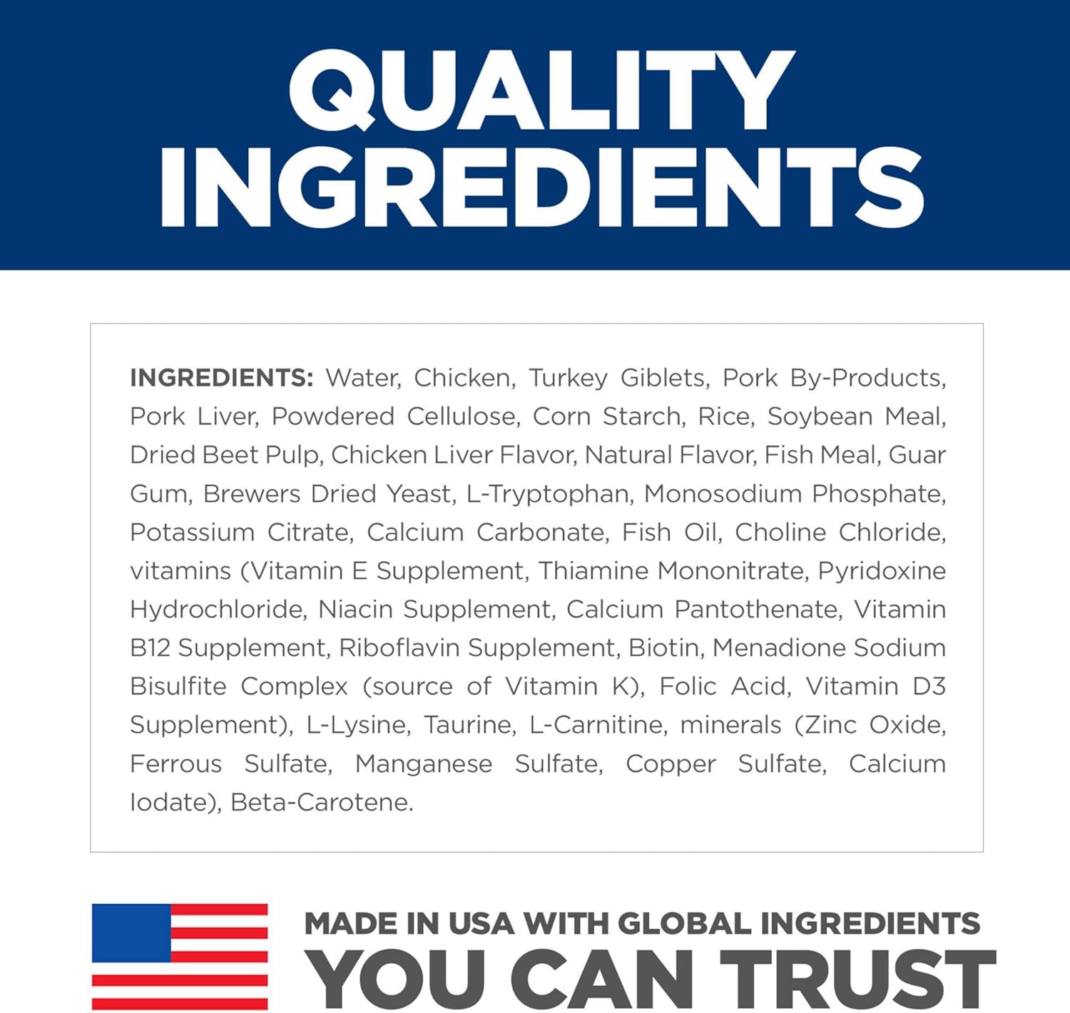 Hill's Science Diet Urinary Hairball Control, Adult 1-6, Urinary Track Health & Hairball Control Support, Wet Cat Food, Chicken Minced, 2.9 oz Can, Case of 246