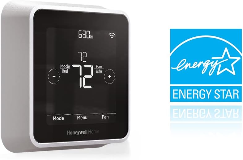 Honeywell Home RTH8800WF2022, T5 WiFi Smart Thermostat, 7 Day-Programmable Touchscreen, Alexa Ready, Geofencing Technology, Energy Star, C-Wire Required5