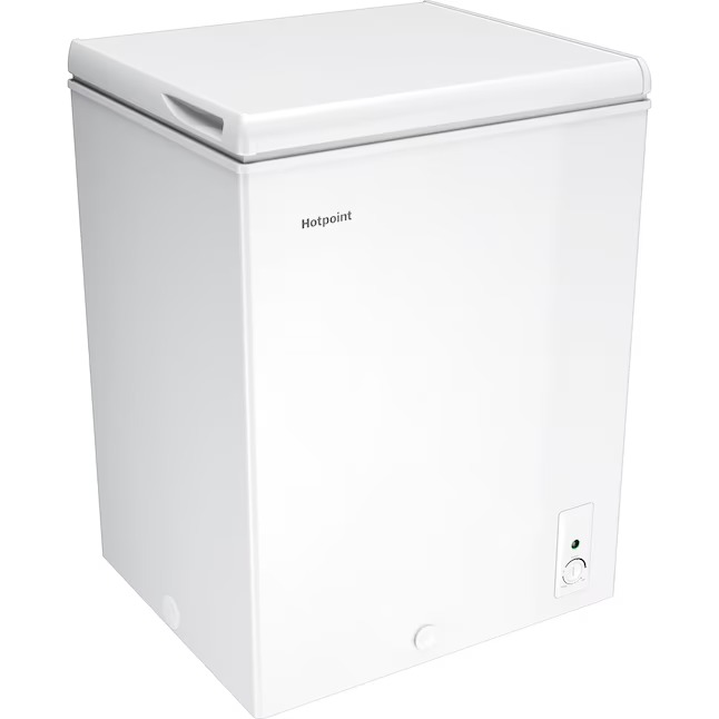 Hotpoint 4.9-Cu. Feet Manual Defrost Chest Freezer Convertible to Refrigerator ( White ) HCM5QWWW18_11zon